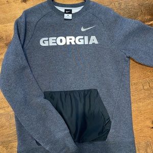 University of Georgia fleece sweatshirt